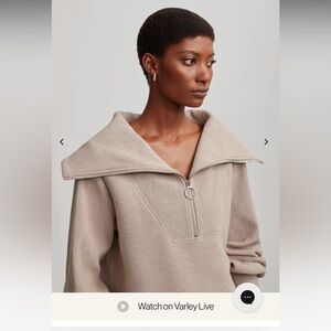 Varley Vines quarter zip